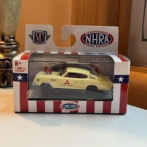 M2 1966 Dodge Charger Gasser yellow car